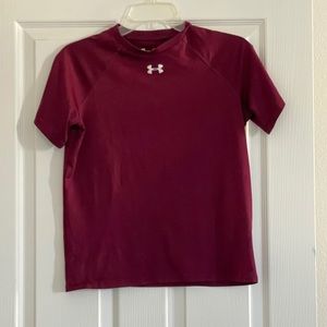 Under Armour Heat Gear Crewneck Sz YL